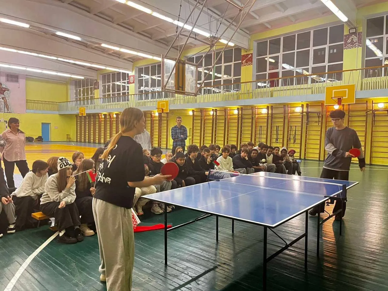 Cпортивный турнир по настольному теннису